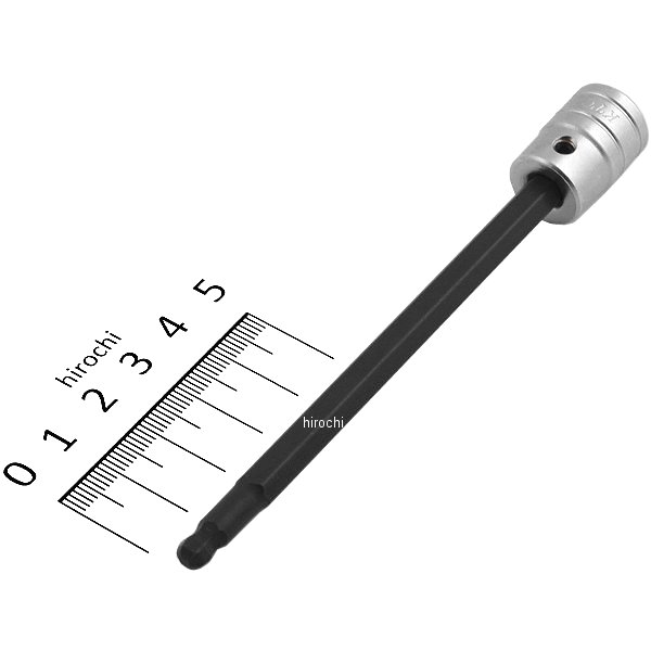 6.3sq ロングボールポイントヘキサゴンビットソケット 5mm