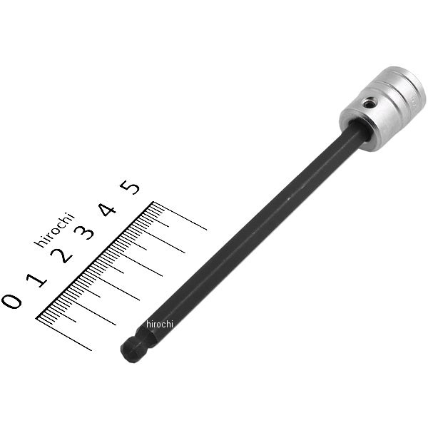 6.3sq ロングボールポイントヘキサゴンビットソケット 6mm