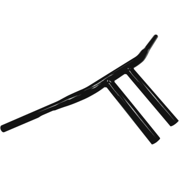 1.25インチ バッファローバー T-バー ストレートライザー 8インチ 黒(つや有り)