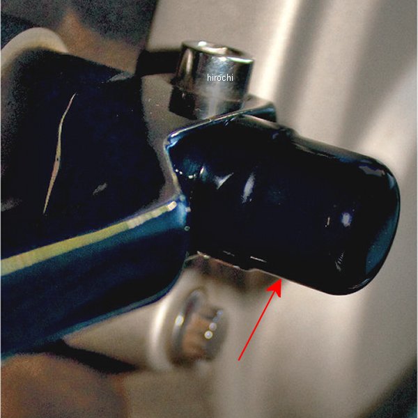 シフターシャフト スプライン カバー 84年以降 Big Twin グロスブラック