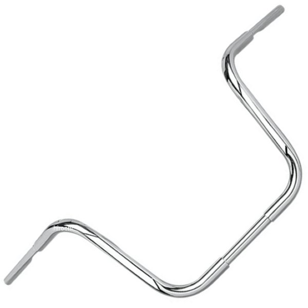 1.25インチ バッファローバー 9.5インチ エイプ スプリンガー クローム