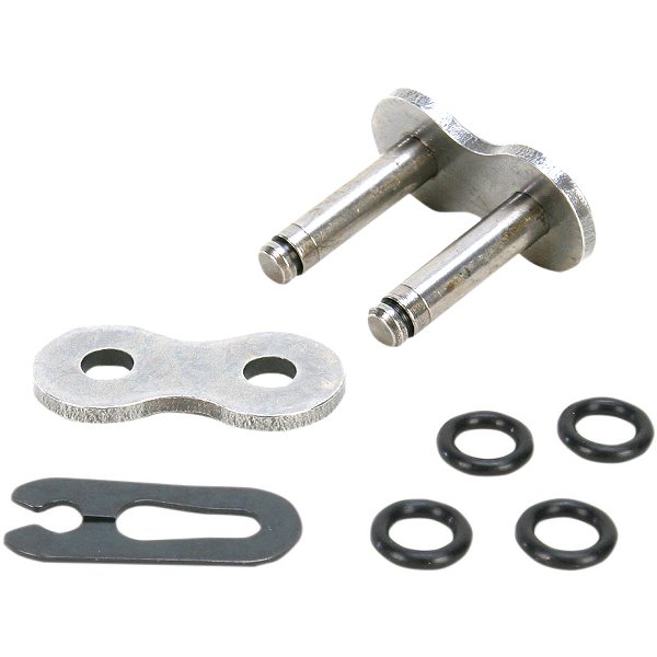 530 Oリング チェーン用 クリップ コネクティング リンク クローム