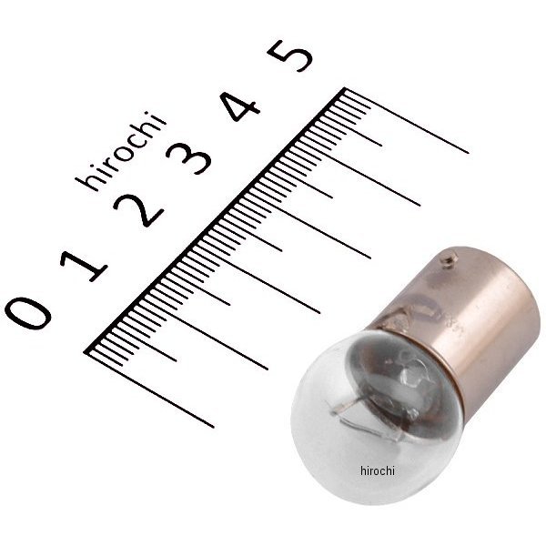 口金シングル球 12V23W ウインカー球 (クリアー) (1個売り)