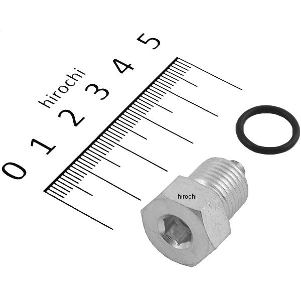Machine ドレンプラグ 六角 磁石 1/2-20 原色 00年以降