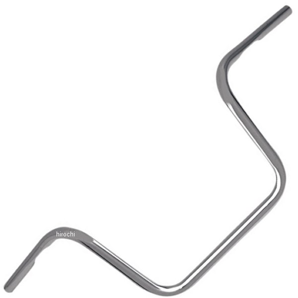 1インチ ハンドルバー エイプ 10インチ 08年以降 FLHR クローム