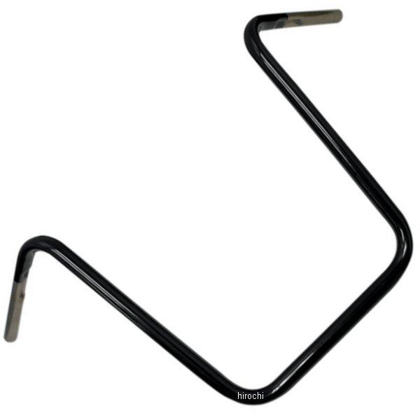 1インチ ハンドルバー エイプ 14インチ 08年以降 FLHR 黒(つや有り)