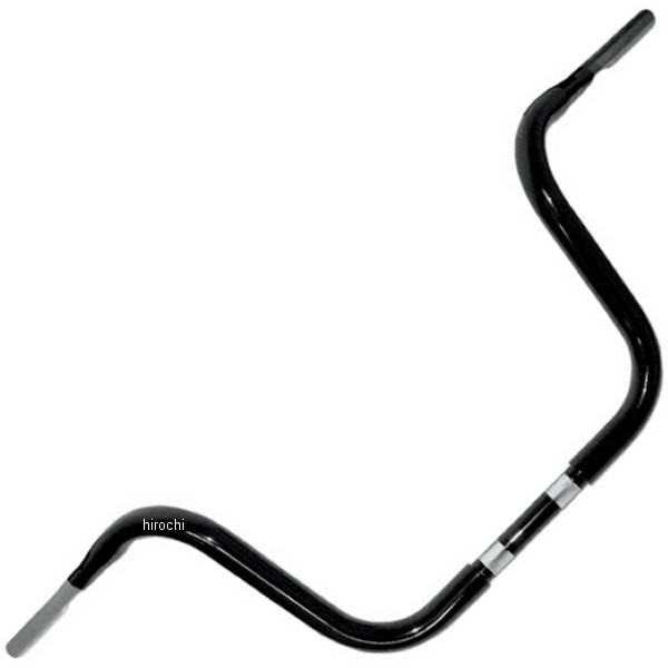 1.25インチ バッファローバー エイプ 10インチ 08年以降 FLHR/FLTR 黒(つや有り)