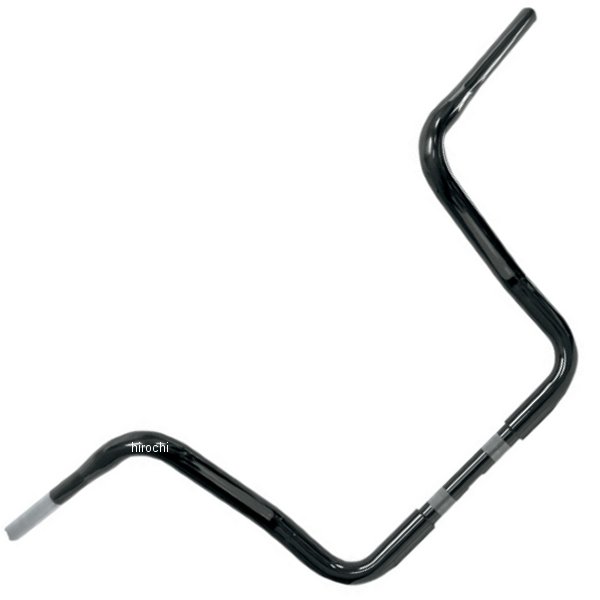 1.25インチ バッファローバー エイプ 13インチ 08年-13年 FLHT/FLHX 黒(つや有り)