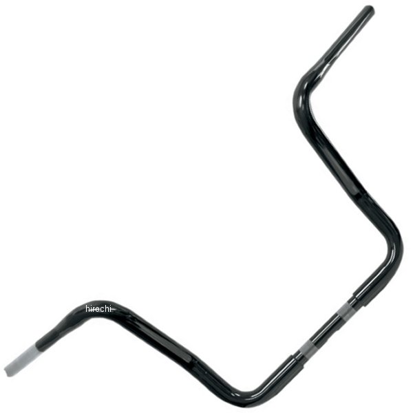 1.25インチ バッファローバー エイプ 17インチ 08年-13年 FLHT/FLHX 黒(つや有り)