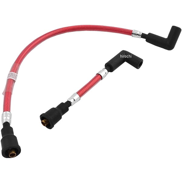 8mm プラグコード 65年-99年 FX/FL 赤