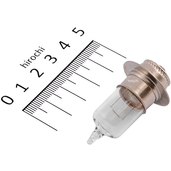 PH7s スタンダードハロゲンヘッドライトバルブ 1個入り ブリスターパック 6V15W クリア