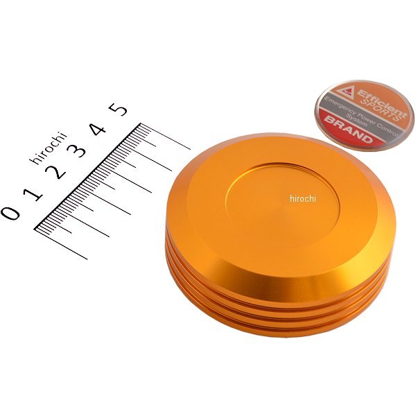 マスターシリンダーキャップ ヤマハ、スズキ、カワサキ ゴールド