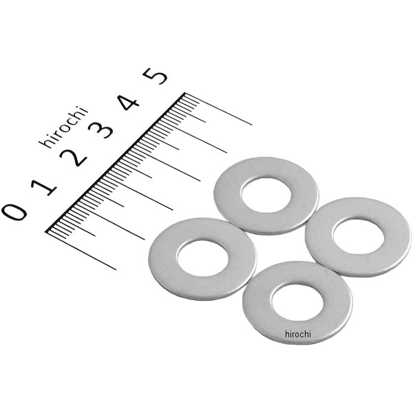 ステンレスフラットワッシャー 3/8インチ-16