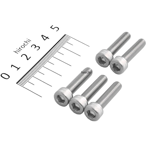 キャップボルトセット 汎用 M6x25mm ステンレス 5本入り