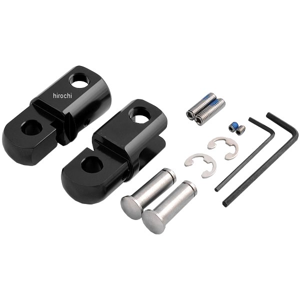 ステップアップブラケット2 FXDWG 黒 (左右ペア)