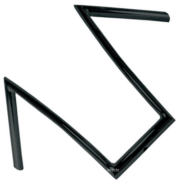 1インチ ハンドルバー ストリップ 17インチ 黒(つや有り)