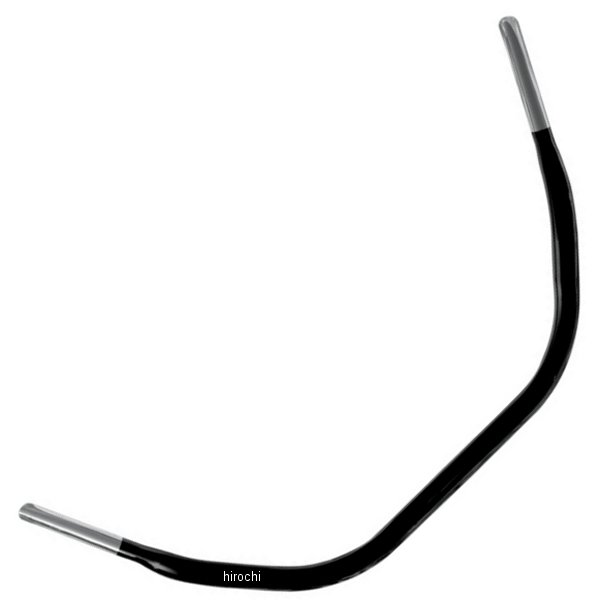 1.25インチ ハンドルバー ヘビー ビーチバー 黒(つや有り)