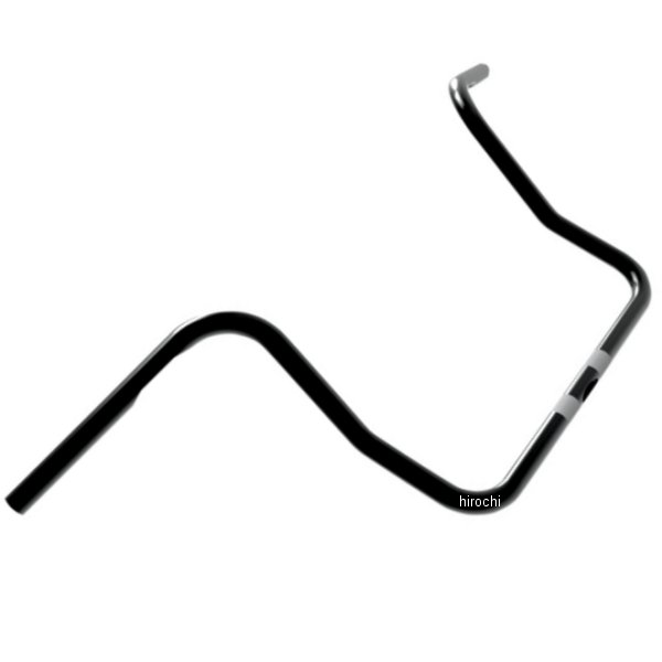 【セール特価】 1インチ ハンドルバー エイプ 12インチ 86年以降 FLH 黒