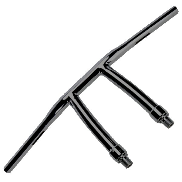 1.25インチ ハンドルバー 8.5インチ クラブバー 黒(つや有り)