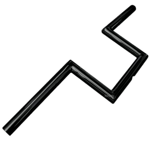 1インチ ハンドルバー ナローZ 6インチ 黒(つや有り)