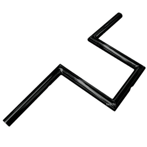 1インチ ハンドルバー ナローZ 8インチ 黒(つや有り)