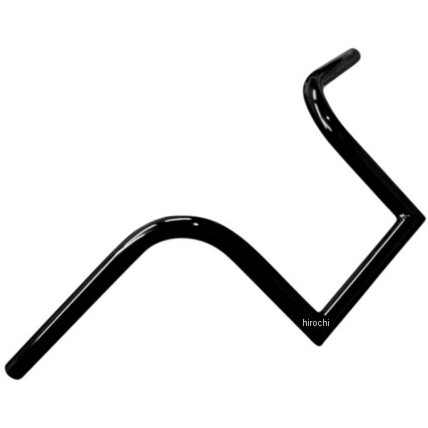1インチ ハンドルバー Bourbon Ape 8インチ 黒(つや有り)
