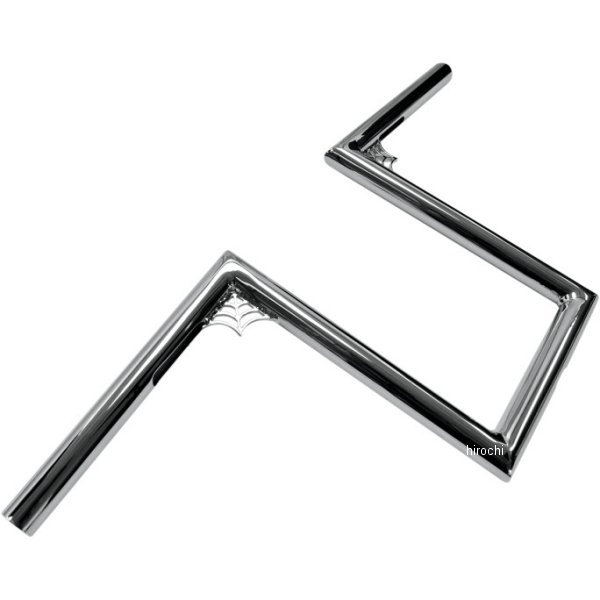 1インチ ハンドルバー ウエブZ 10インチ クローム