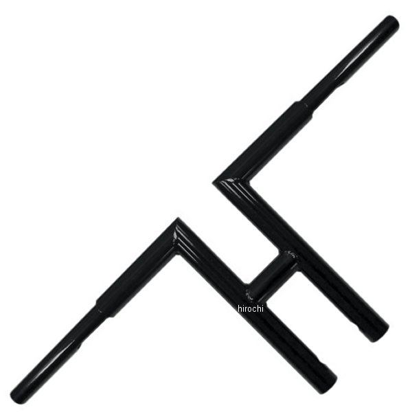 1.25インチ ハンドルバー Mutha-Tバー 12インチ 黒(つや有り)