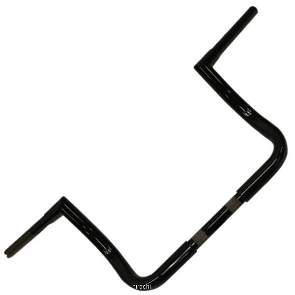 1.25インチ ハンドルバー Batwing 10インチ 14年以降 FLH 黒(つや消し)