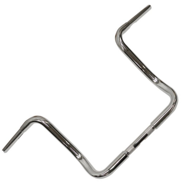 1.25インチ ハンドルバー Batwing 12インチ 96年以降 FLH クローム