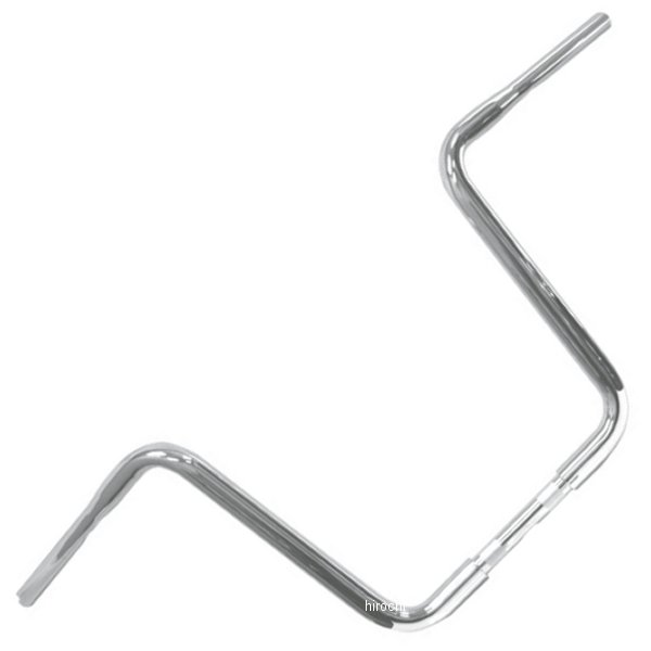 1.25インチ ハンドルバー エイプ 12インチ 08年以降 FLT クローム