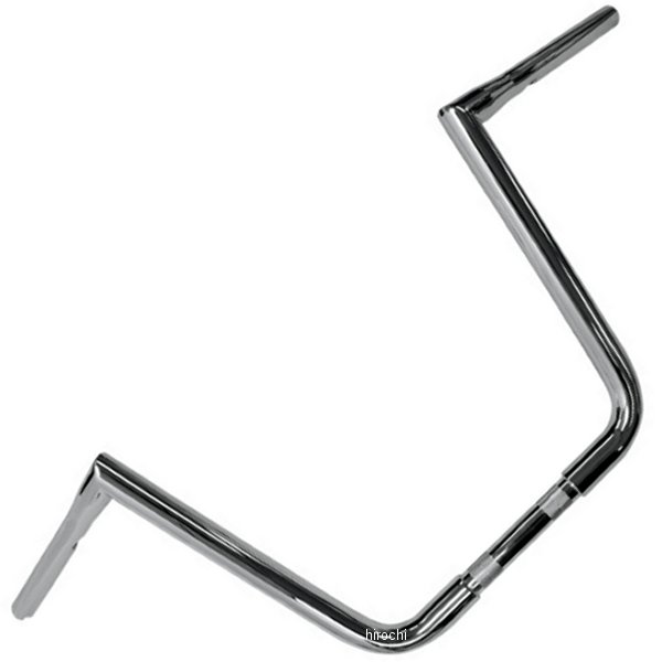 1.25インチ ハンドルバー ピーク 13インチ クローム