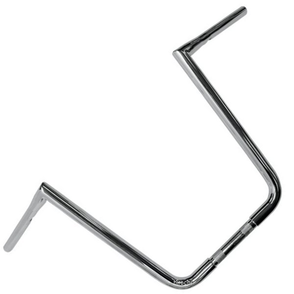 1.25インチ ハンドルバー ピーク 16インチ クローム