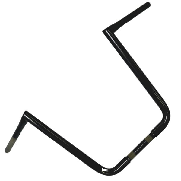 1.25インチ ハンドルバー ピーク 16インチ 黒(つや有り)