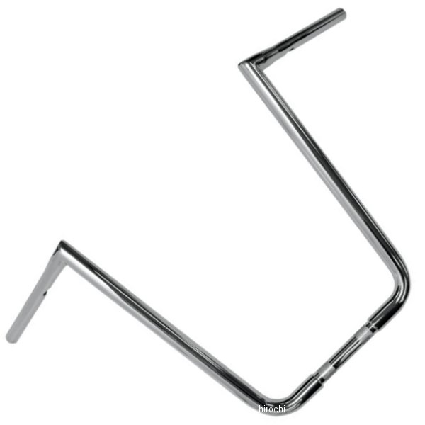 1.25インチ ハンドルバー ピーク 19インチ クローム