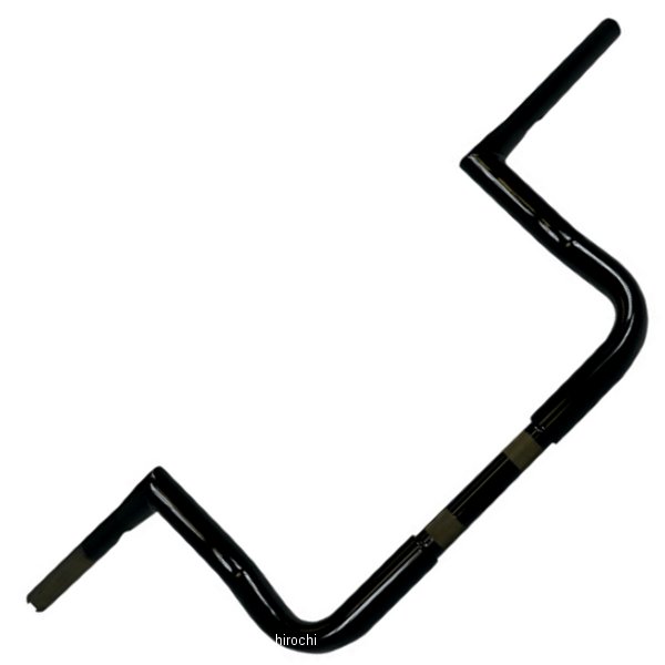 1.25インチ ハンドルバー Batwing 8インチ 96年以降 FLH 黒(つや有り)