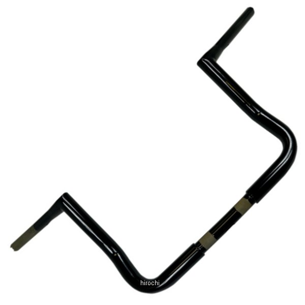 1.25インチ ハンドルバー Batwing 10インチ 96年以降 FLH 黒(つや有り)