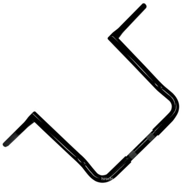 1.25インチ ハンドルバー Batwing 14インチ 96年以降 FLH 黒黒(つや有り)