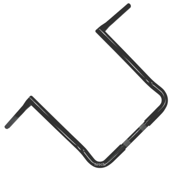 1.25インチ ハンドルバー Batwing 16.5インチ 96年以降 FLH 黒(つや有り)