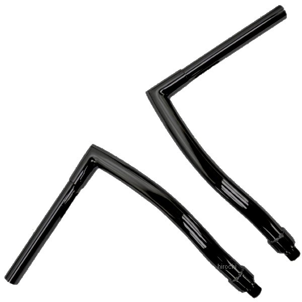 1.25インチ ハンドルバー 12インチ 11年-13年 FXS 黒(つや有り)