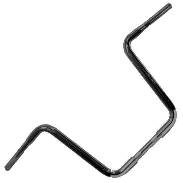 1.25インチ ハンドルバー エイプ 16インチ 08年以降 FLT 黒(つや有り)