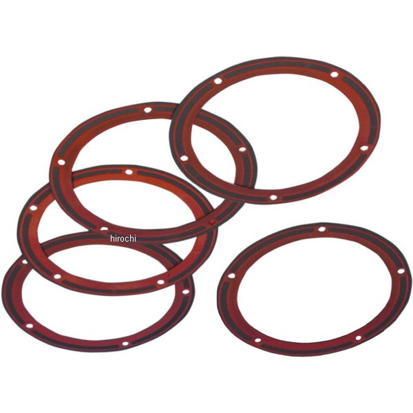 ダービーカバー ガスケット 99年以降 BigTwin (5個入り)