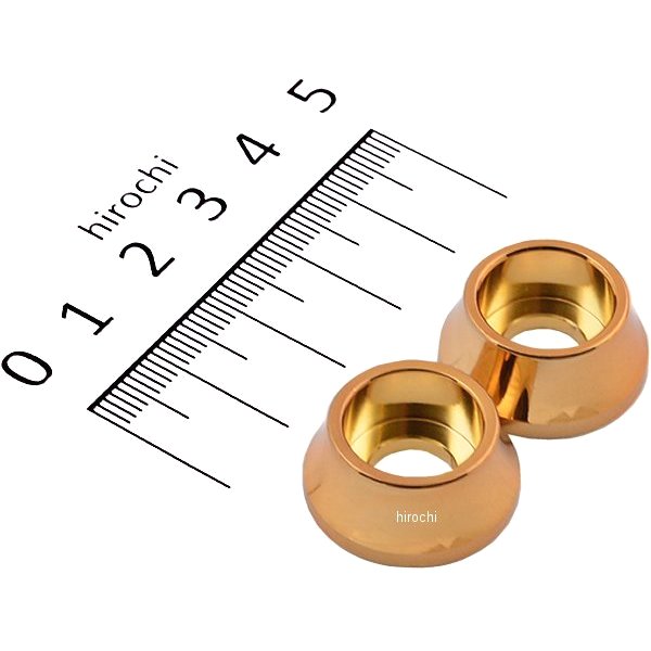 キャップボルトホルダー 2個入り M8用 24Kメッキ
