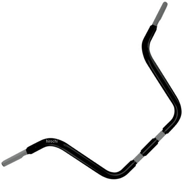 1.25インチ ハンドルバー スプリンガーエイプ 12.5インチ 黒