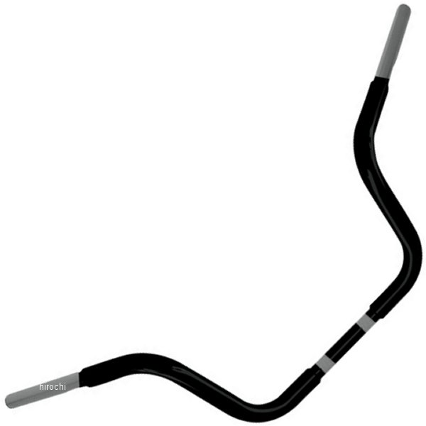 1.25インチ ハンドルバー エイプ 8.5インチ 黒