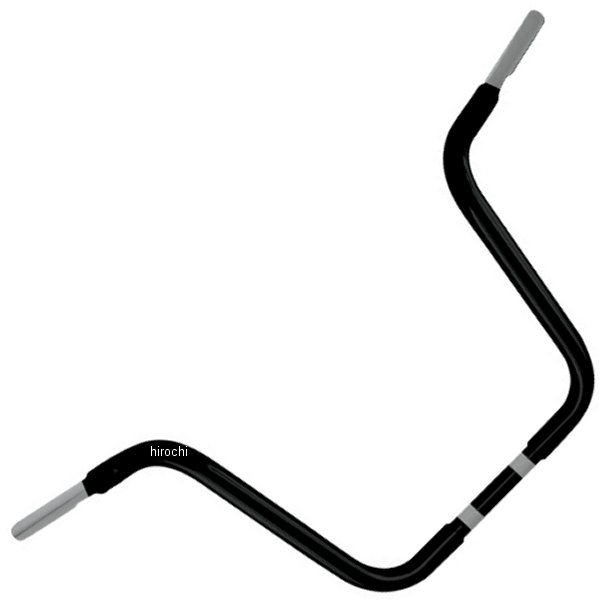 1.25インチ ハンドルバー エイプ 12.5インチ 黒