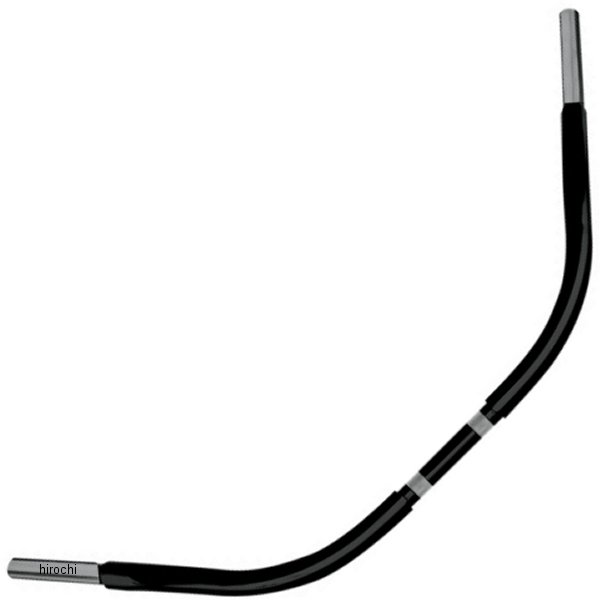 1.25インチ ハンドルバー ビーチバー 黒