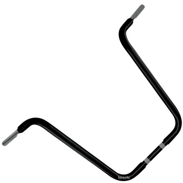 1.25インチ ハンドルバー チョッパーTバー 18インチ 黒