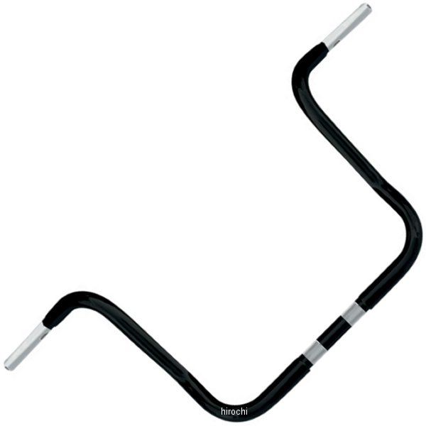 1.25インチ ハンドルバー エイプ 12.5インチ FLHT/C/X 黒