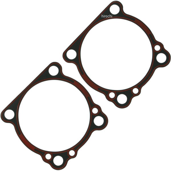 シリンダー ベース ガスケット 86年以降 XL 0.016インチ (2個入り)